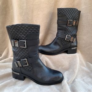 New Without Tags Real Leather Biker Boots